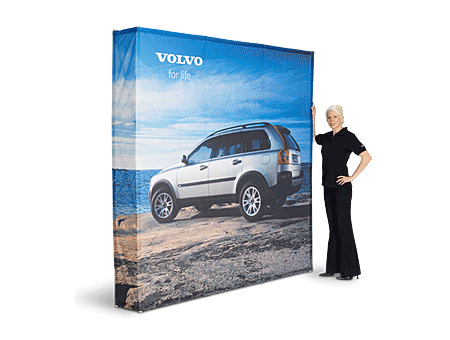 Pop Up Display Fabric Backdrop